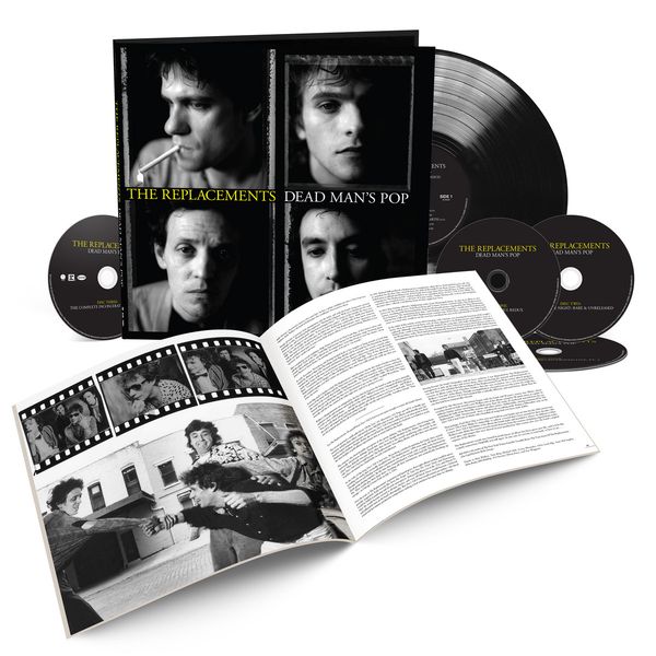 The Replacements: Dead Mans Pop (Limited Edition) (4 CDs und 1 LP)