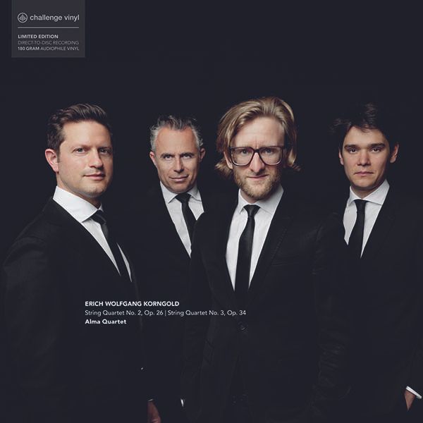 Erich Wolfgang Korngold: Streichquartette Nr.2 & 3 (180g / Di... (LP)