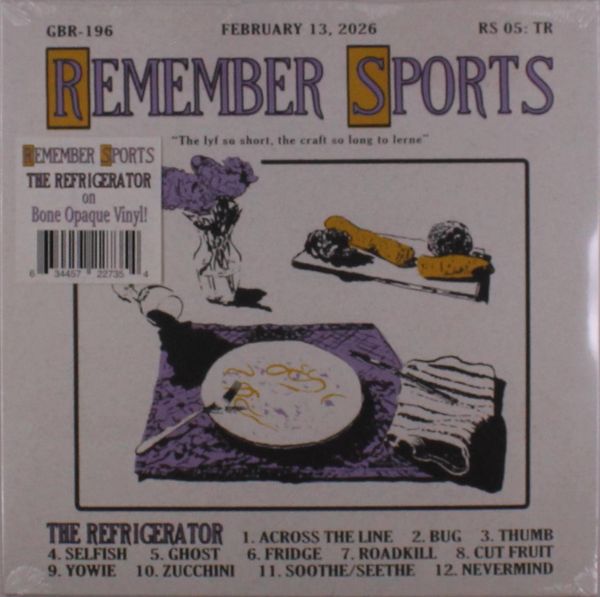 Remember Sports: The Refrigerator (Indie Exclusive Edition) (... (LP)