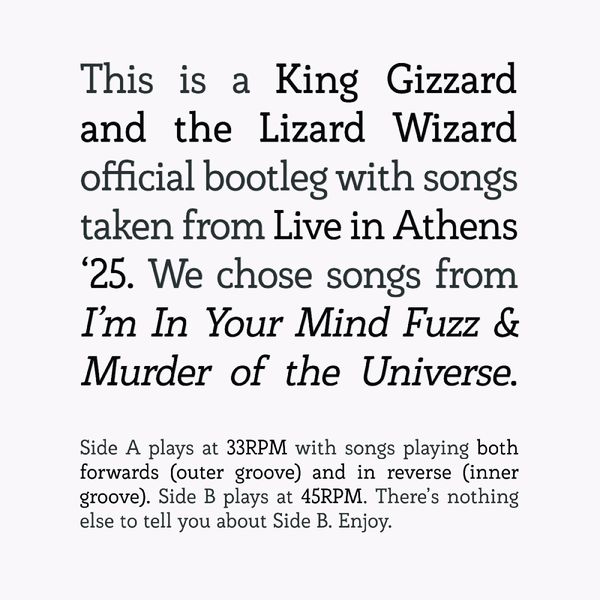 King Gizzard & The Lizard Wizard: Songs From Im In Your Mind... (LP)