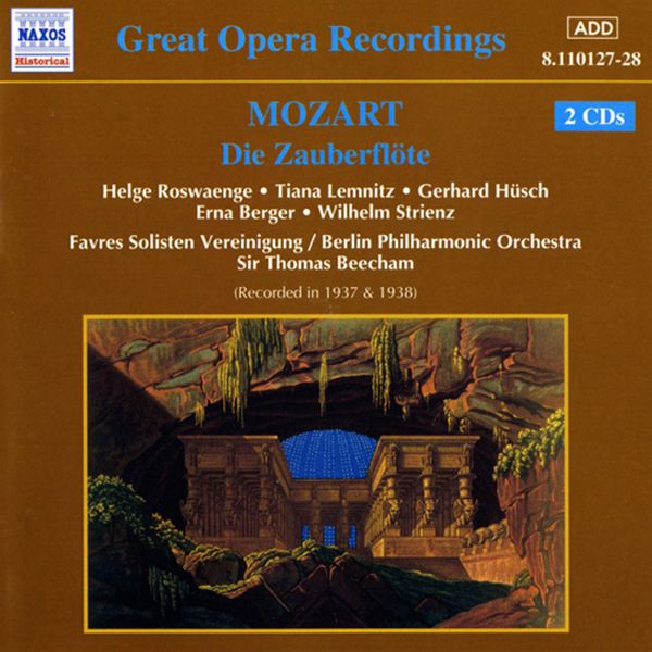 Wolfgang Amadeus Mozart: Die Zauberflöte (2 CDs)
