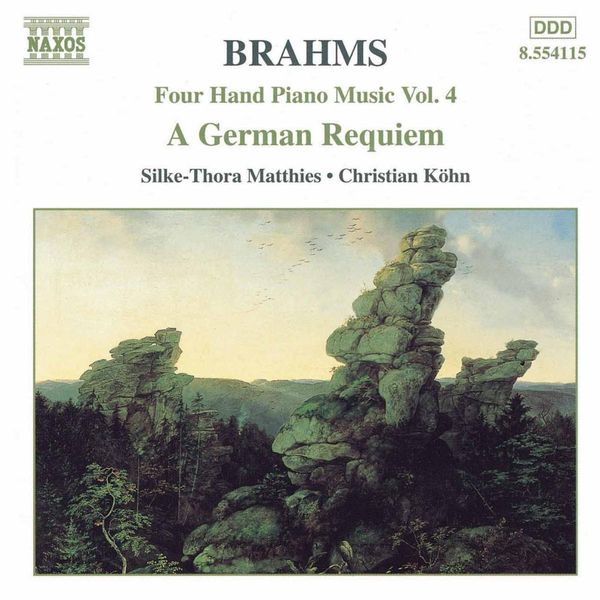 Johannes Brahms: Klaviermusik zu 4 Händen Vol.5 (CD)