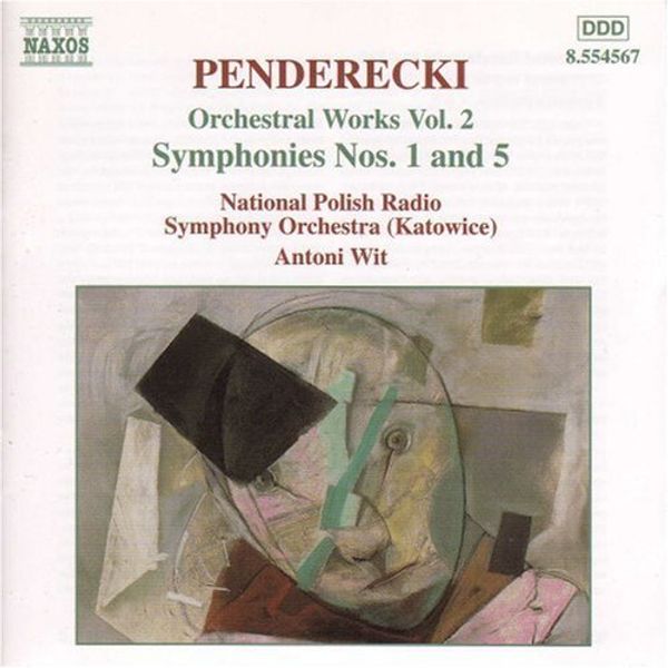 Krzysztof Penderecki: Symphonien Nr.1 & 5 (CD)