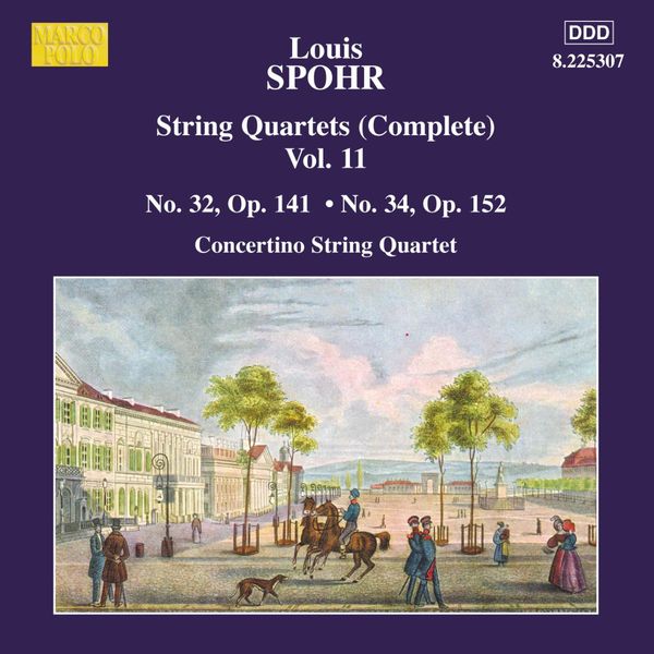 Louis Spohr: Streichquartette Vol.11 (CD)