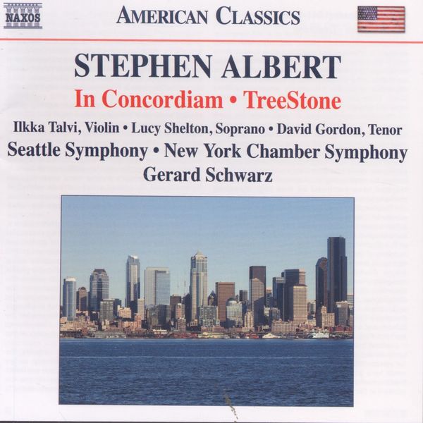 Stephen Albert: TreeStone für Sopran, Tenor & Orchester (CD)