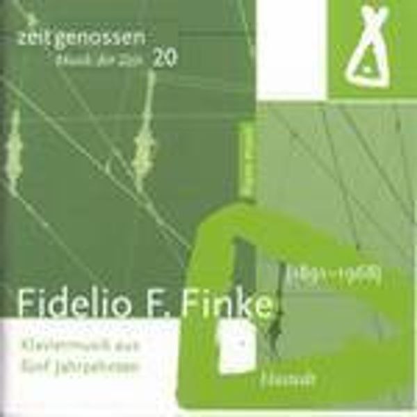 Fidelio F. Finke: Klaviermusik (CD)