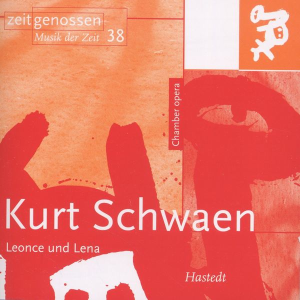 Kurt Schwaen: Leonce und Lena (Heitere Oper nach Georg Büchne... (CD)