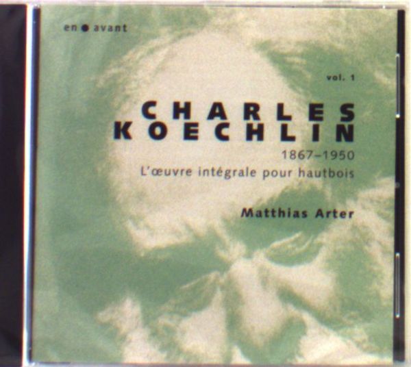 Charles Koechlin: Kammermusik für Oboe Vol.1 (CD)