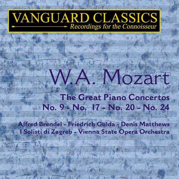 Wolfgang Amadeus Mozart: Klavierkonzerte Nr.9,17,20,24 (2 CDs)
