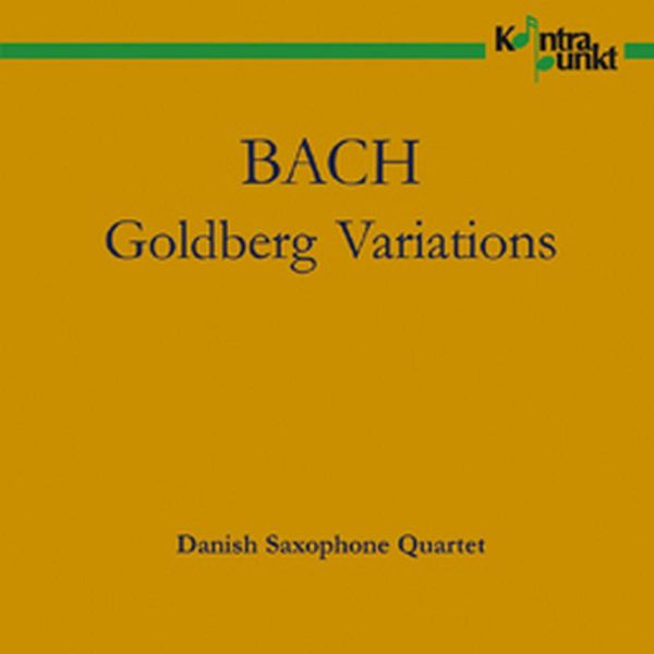 Johann Sebastian Bach: Goldberg-Variationen BWV 988 für Saxop... (CD)