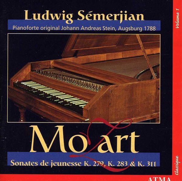 Wolfgang Amadeus Mozart: Klaviersonaten Nr.1,5,9 (CD)