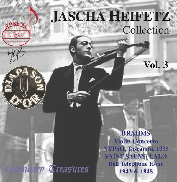 Jascha Heifetz - Legendary Treasures Vol.3 (CD)