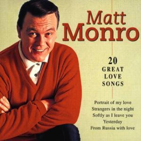 Matt Monro: 20 Great Love Songs (CD)