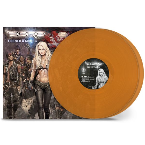 Doro: Forever Warriors (Transparent Orange Vinyl) (2 Vinyl-LPs)