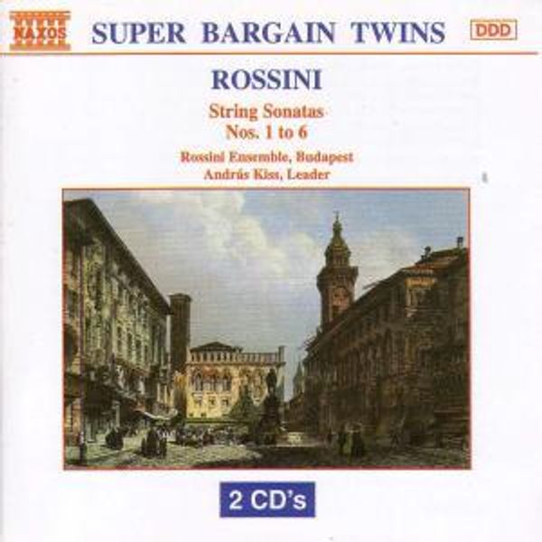 Gioacchino Rossini: Streichersonaten Nr.1-6 (2 CDs)