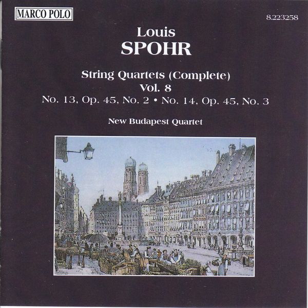 Louis Spohr: Streichquartette Vol.8 (CD)