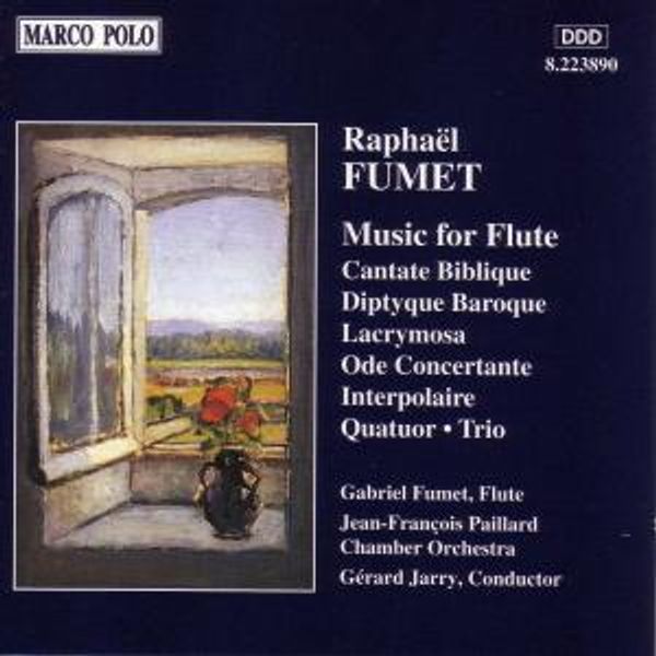 Raphael Fumet: Ode Concertante f.Flöte & Streicher (CD)