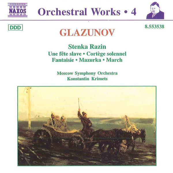 Alexander Glasunow: Stenka Rasin op.13 (CD)