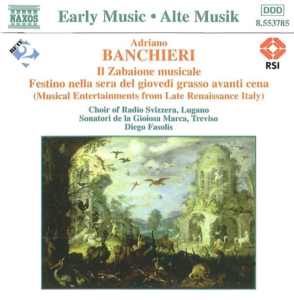 Adriano Banchieri: Il Zabaione musicale (CD)