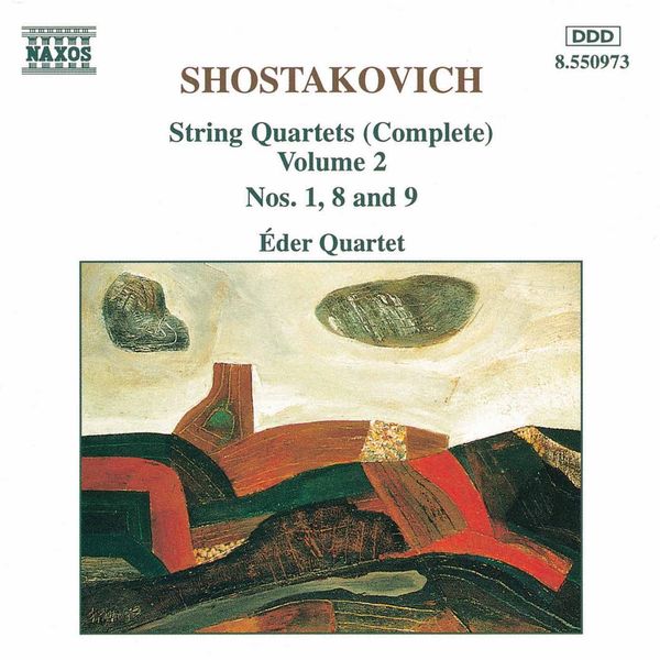 Dmitri Schostakowitsch: Streichquartette Nr.1,8,9 (CD)