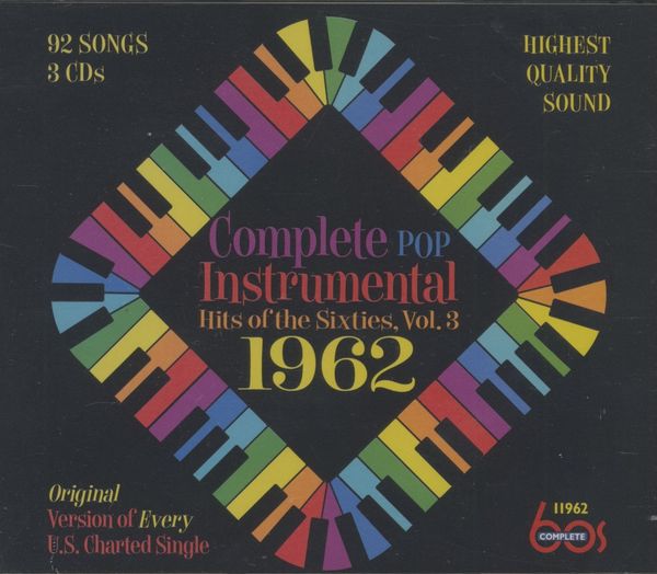 Complete Pop Instrumental Hits 1962 (Vol.3) (3 CDs)