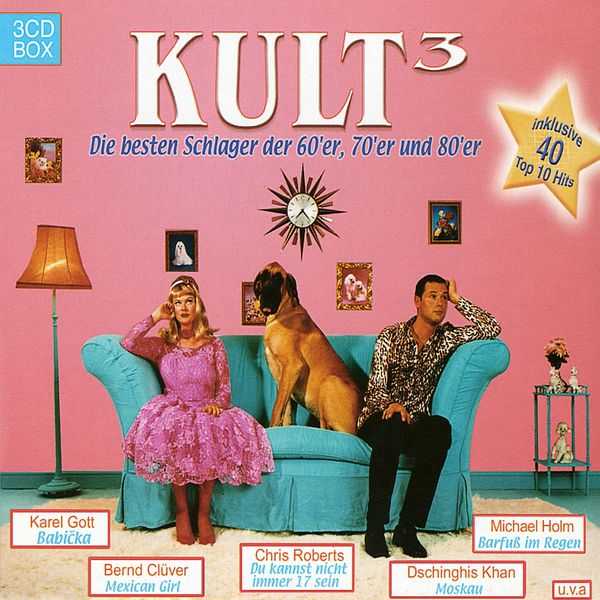 Kult hoch 3 - Die besten Schlager der 60er,70er und 80er (3 CDs)