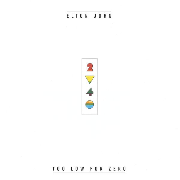 Elton John: Too Low For Zero (CD)