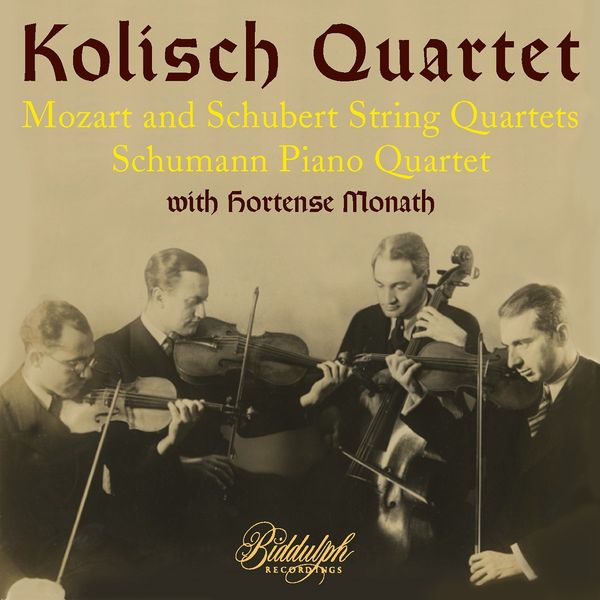 Kolisch Quartet - Mozart / Schubert / Schumann (2 CDs)