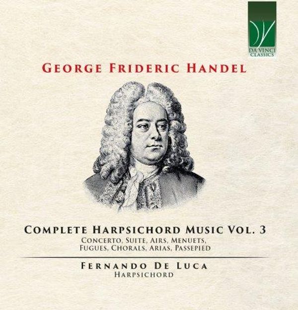 Georg Friedrich Händel: Sämtliche Cembalowerke Vol.3 (CD)