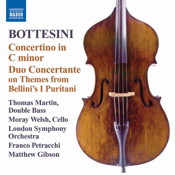 Giovanni Bottesini: Concertino c-moll für Kontrabass & Streic... (CD)