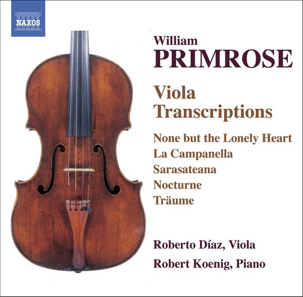William Primrose: Viola-Transkriptionen (CD)