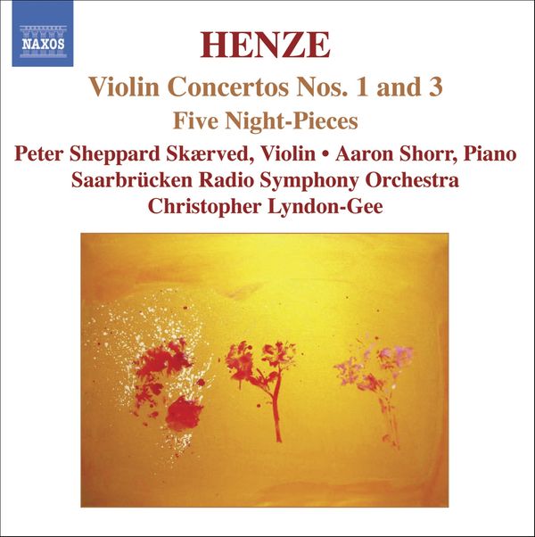 Hans Werner Henze: Violinkonzerte Nr.1 & 3 (CD)