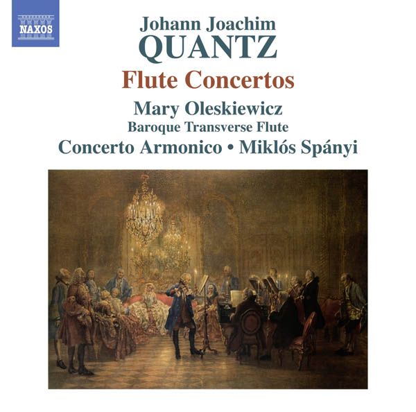 Johann Joachim Quantz: Flötenkonzerte in c-moll,d-moll,G-Dur,... (CD)