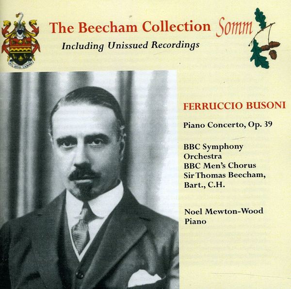Ferruccio Busoni: Klavierkonzert op.39 (CD)