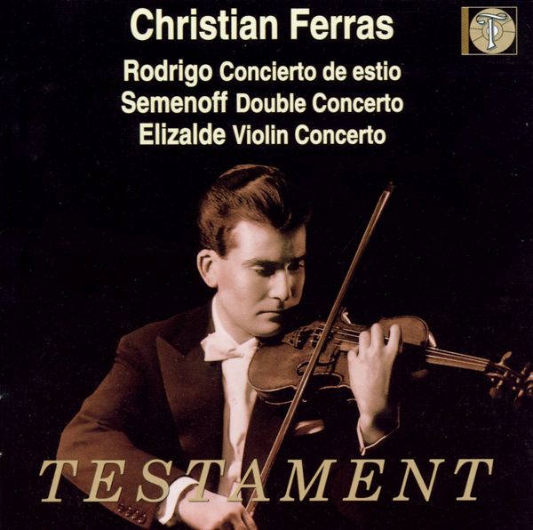 Christian Ferras spielt Violinkonzerte (CD)