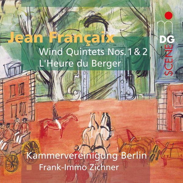 Jean Francaix: Bläserquintette Nr.1 & 2 (CD)