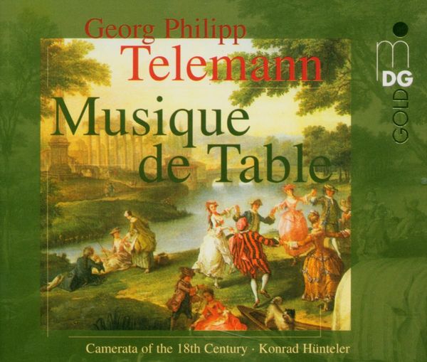 Georg Philipp Telemann: Tafelmusik Vol.1-4 (Teile 1-3) (4 CDs)