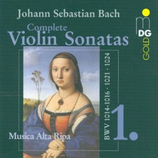 Johann Sebastian Bach: Sämtliche Violinsonaten Vol.1 (CD)
