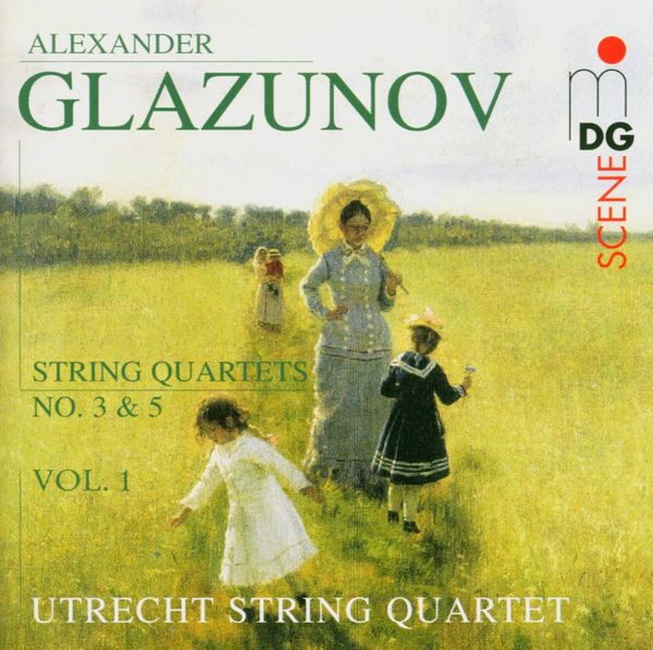 Alexander Glasunow: Streichquartette Vol.1 (CD)