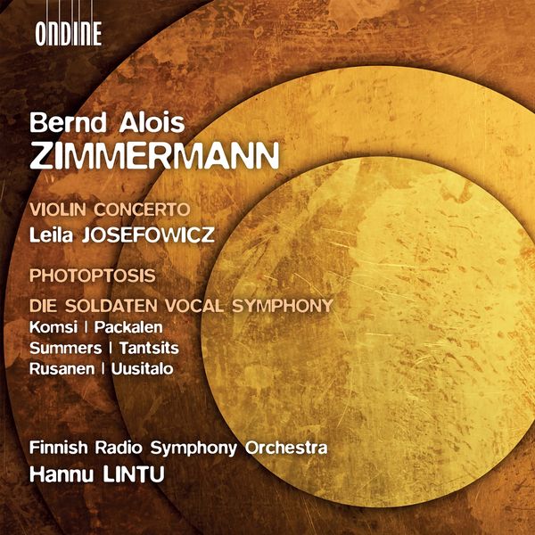 Bernd Alois Zimmermann: Die Soldaten (Vocal Symphony) (CD)
