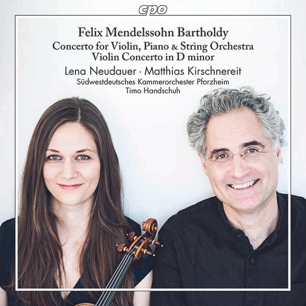 Felix Mendelssohn Bartholdy: Konzert d-moll für Violine,Klavi... (CD)