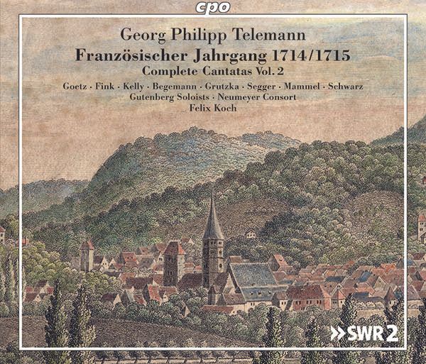 Georg Philipp Telemann: Kantaten - Französischer Jahrgang ... (2 CDs)