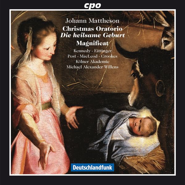 Johann Mattheson: Weihnachtsoratorium "Die heilsame Geburt" (CD)