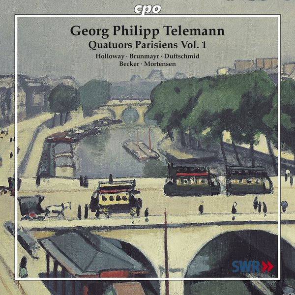 Georg Philipp Telemann: Pariser Quartette Vol.1 (CD)