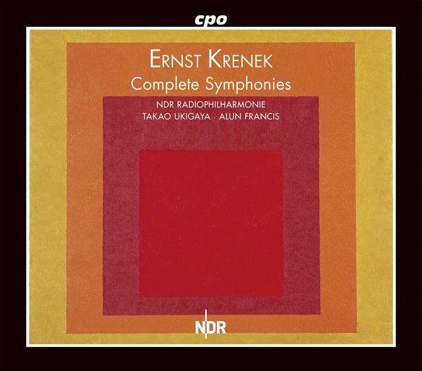Ernst Krenek: Symphonien Nr.1-5 (4 CDs)