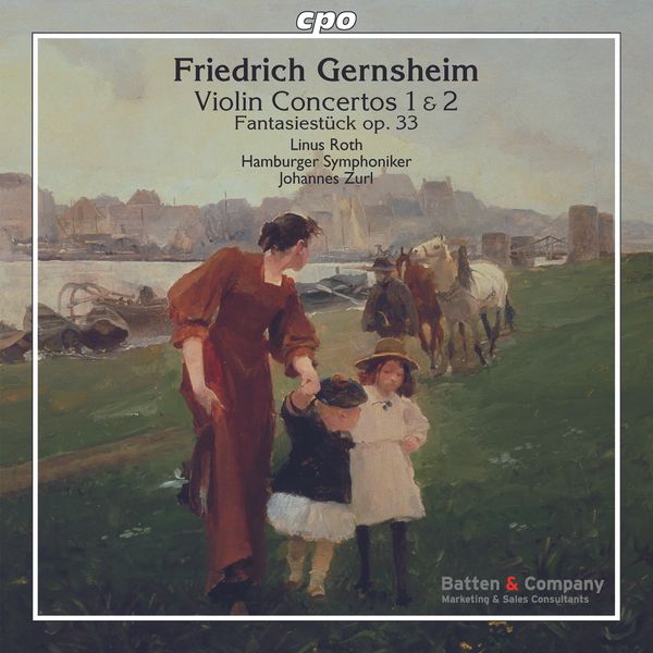Friedrich Gernsheim: Violinkonzerte Nr.1 D-Dur op.42 & Nr.2 F... (CD)