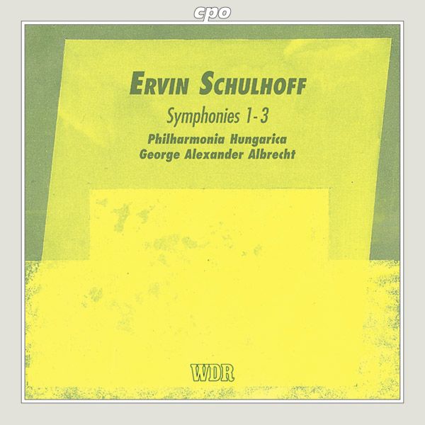 Erwin Schulhoff: Symphonien Nr.1-3 (CD)