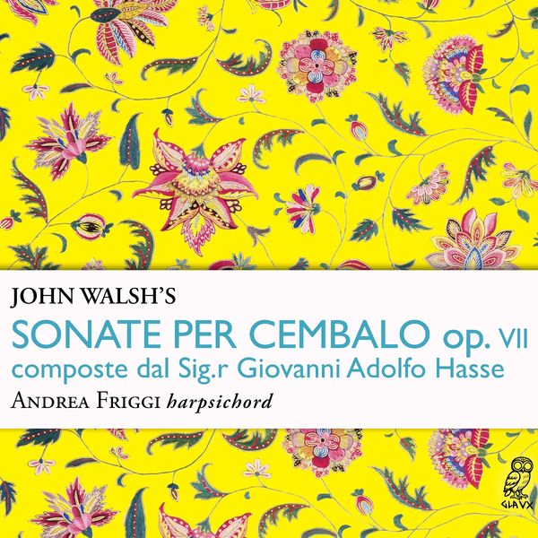 Johann Adolph Hasse: Cembalosonaten op.7 Nr.1-6 (CD)