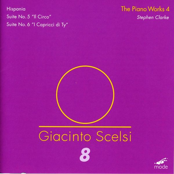 Giacinto Scelsi: Klavierwerke Vol.4 (CD)