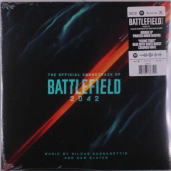 Soundtrack: Battlefield 2042 ("Rising Tides" Blue W/ White Burst Vi...